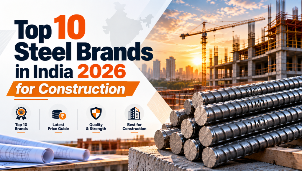 Top 10 Steel Brands in India 2026 for Construction