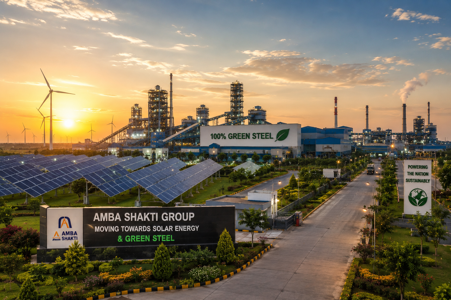 Moving Towards Solar Energy & Green Steel