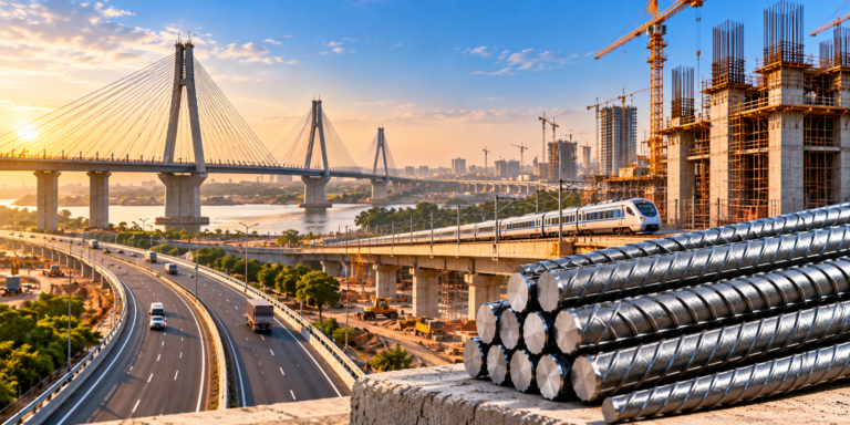 Role of TMT Bars in India’s Infrastructure Development: Highways, Bridges, Railways and Mega Projects